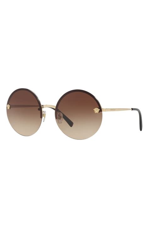 men's round polarized sunglasses versace|versace 59mm round sunglasses.